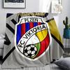 1PC Fc Viktoria Crest Custom Name Patterned Flannel Blanket Suitable For All Seasons For Home Decor Warmth And Comfort Gifts Holiday Present