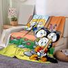 1pc, Duck Tales Throw Blanket Soft & Cozy Duck Family Design for Home Decor, Couch Cover, Travel, Camping, Car