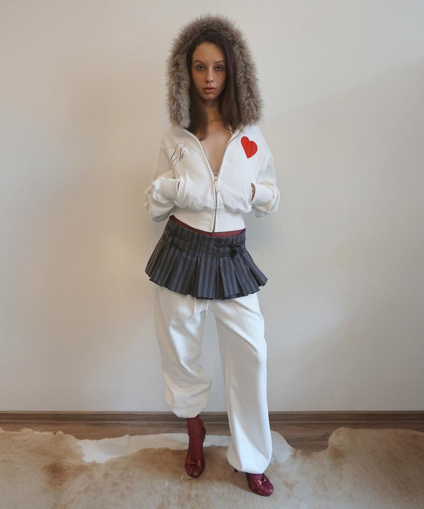 SCULPTOR Chi Sweatpants White
