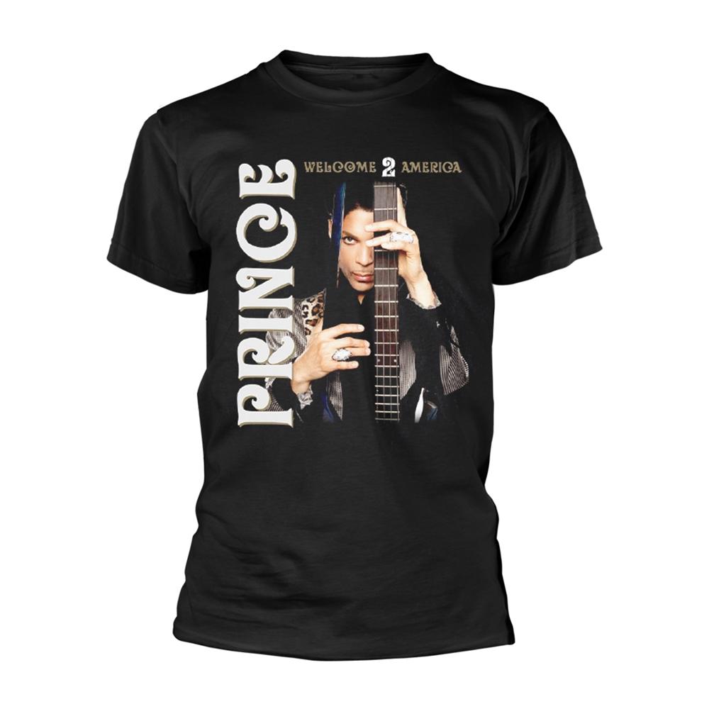 Prince Unisex Voksen Welcome 2 America T-skjorte