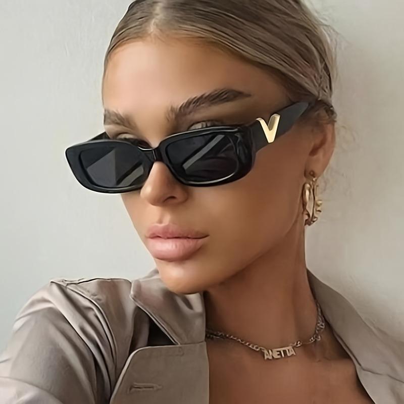 Schicke Katzenaugen-Kleinrahmen-Modebrille - Luxuriöser Europäischer & Amerikanischer Stil Retro Streetwear