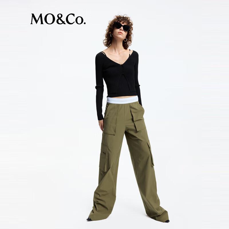 

MO&Co. UPF40+ Sun Protection Workwear Jacket with Contrast Trim XS