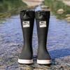 New Waterproof Shoes Women's Dynamic Waterproof Summer Rain Shoes Wear-resistant Black Outdoor Wading Rain Boots Rubber Shoes