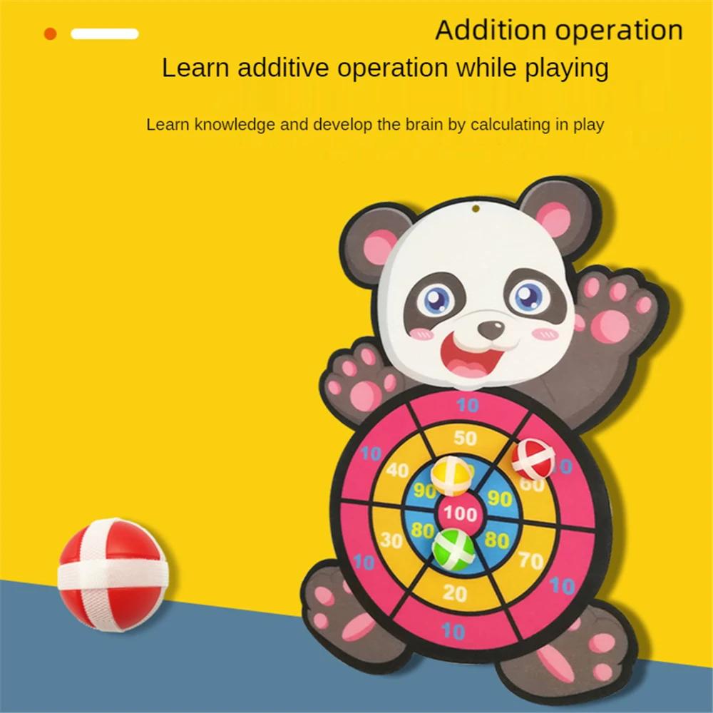 Non-Toxic Outdoor Games Toys For 3 4 5 Years Children Sports Toys Large Dart Board Sticky Balls Bow And Arrow For Kids Indoor Party Game