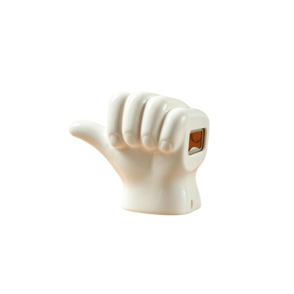 Magnetic Thumbs-Up Refrigerator Magnet Effortless Beer Bottle Cap Remover Desk Ornament Party