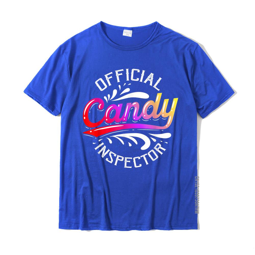 Funny Halloween Retro Vintage Candy Inspector Costume Tshirt Casual Tops  Tees Cotton Unisex Top Tshirts Casual Prevailing