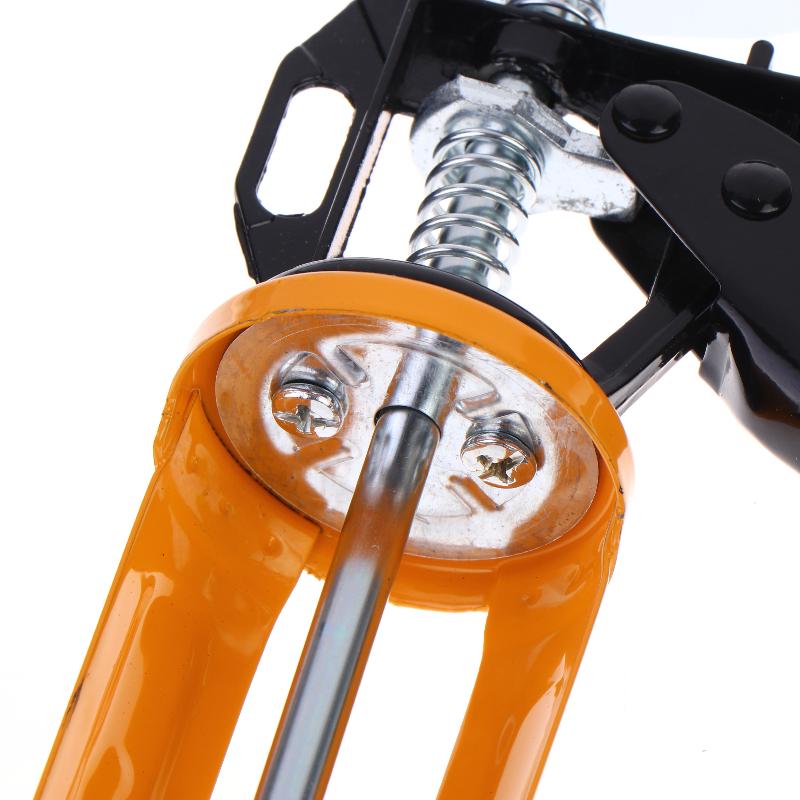 Pistola per Colla per Vetro 360° Rotante Multifunzione Pistole Manuali per Stuccatura Sigillanti Adesivi Per Porte e Finestre Riempimento in Silicone Utensili a Mano