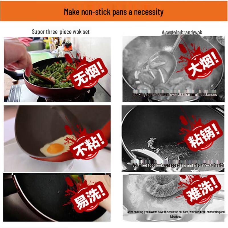 SUPOR Antihaft-Kochgeschirr-Set