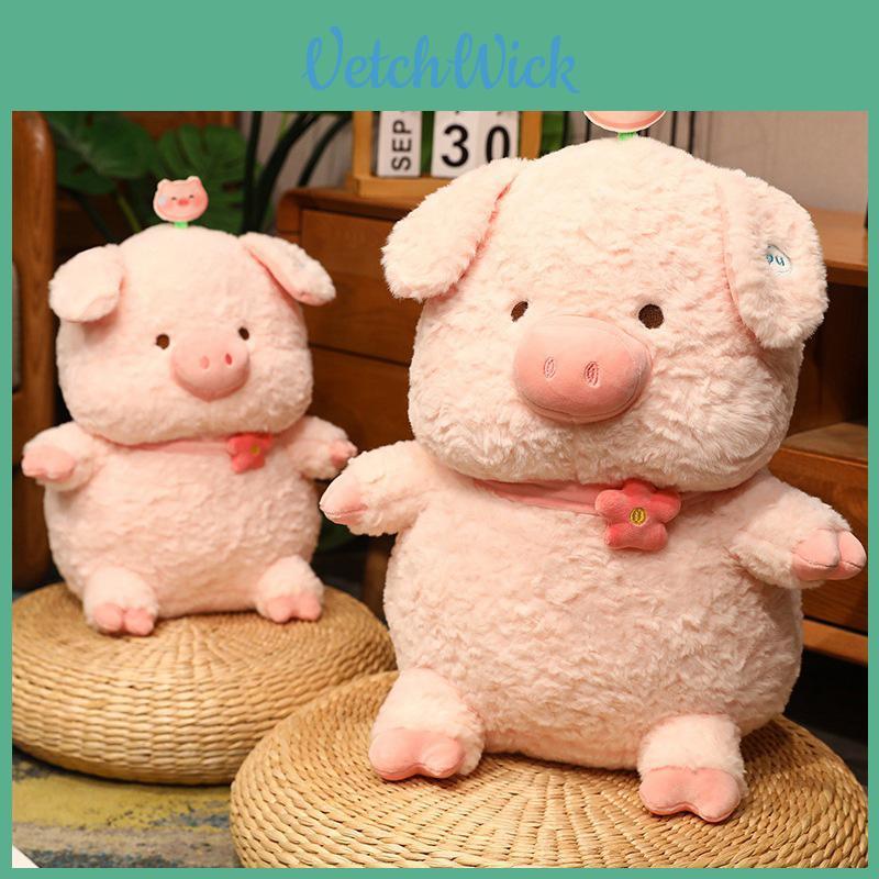 Cute Pu Pig Plush Toy Adorable Stuffed Pig Doll For Girls Soft And Huggable Animal Toy