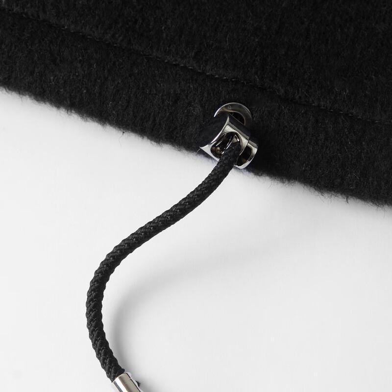 Eifini Women's Fashion Short Wool Blend Overcoat