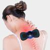 8 Modes Adjustable Electric EMS Neck Massager Mini Massageador Mat  Relieve Pressure