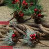 Tree Decor Xmas Decor Artificial Flower Artificial Pine Christmas Pine Cone Artificial Pine Needles