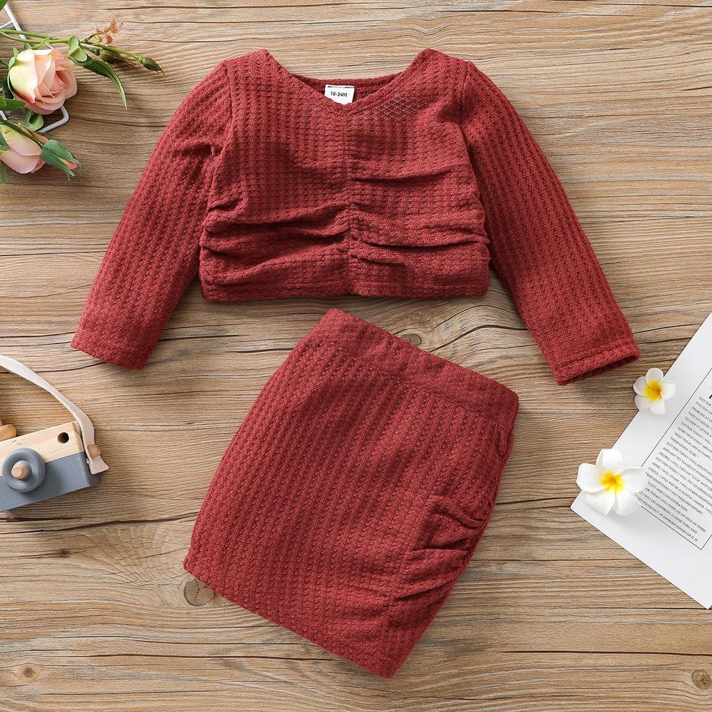 Kids' Casual Minimalist Versatile Dress