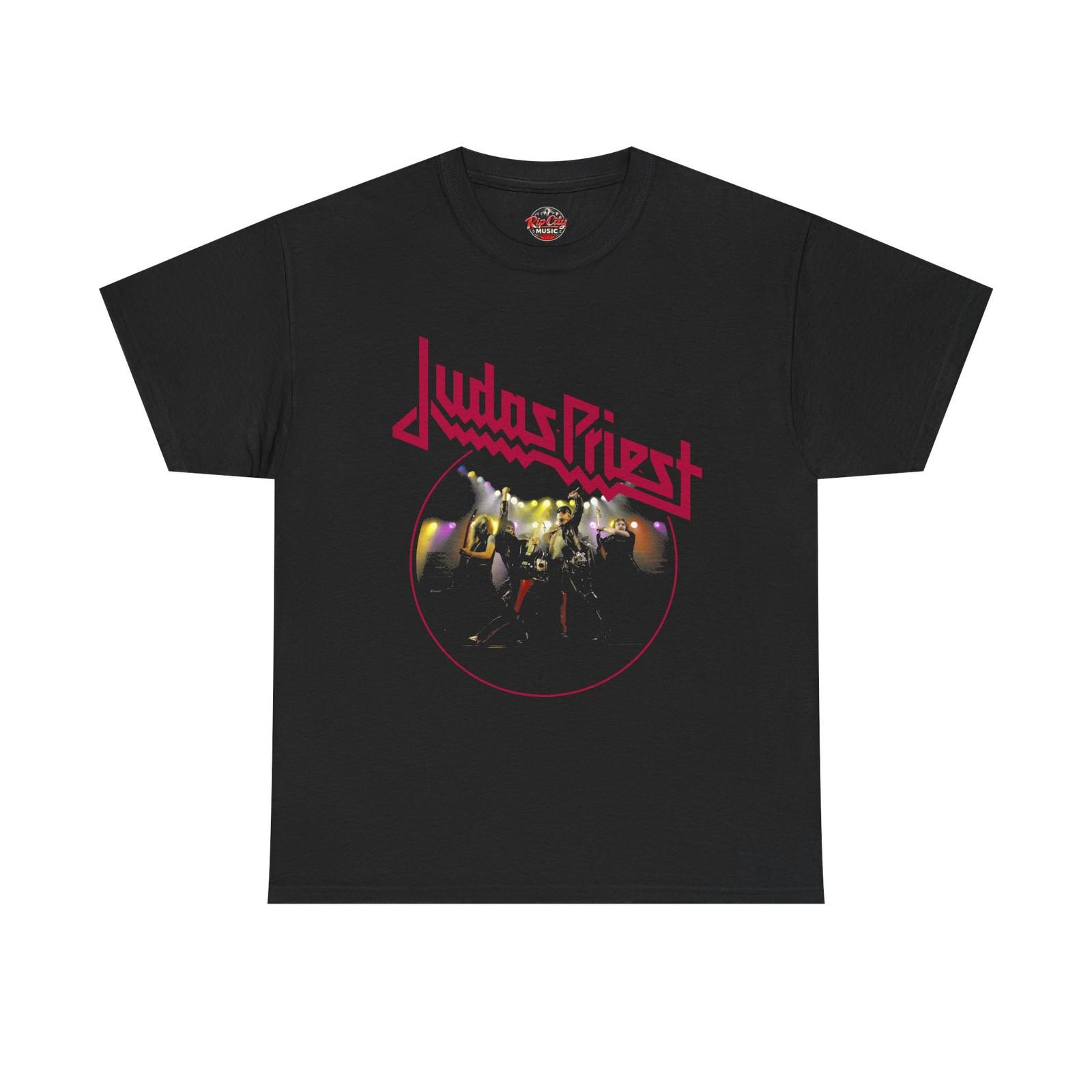 Judas Priest Group Performance Heavy Metal Culture Rock Band Unisex T-Shirt L