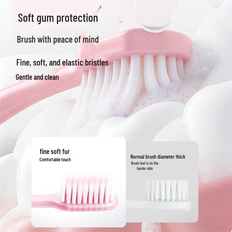 Saky Gum Care Soft Bristle Toothbrush (2-Pack)