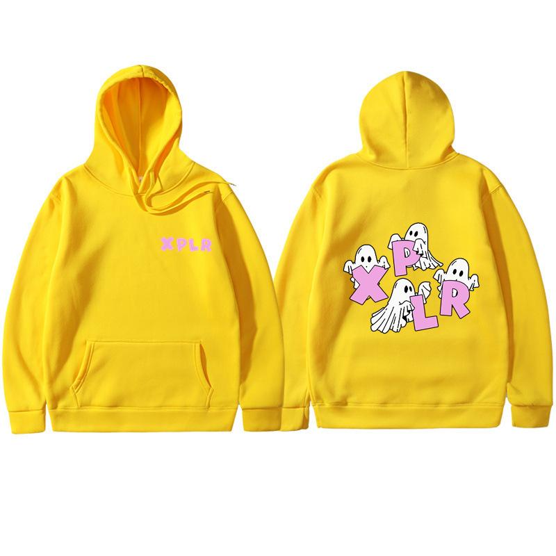 Autumn Winter Hoodies Sam And Colby Pullover XPLR Hooded Printed Men Hoodie Youtube Casual Unisex Sweatshirt Hip Hop Hoody Streetwear