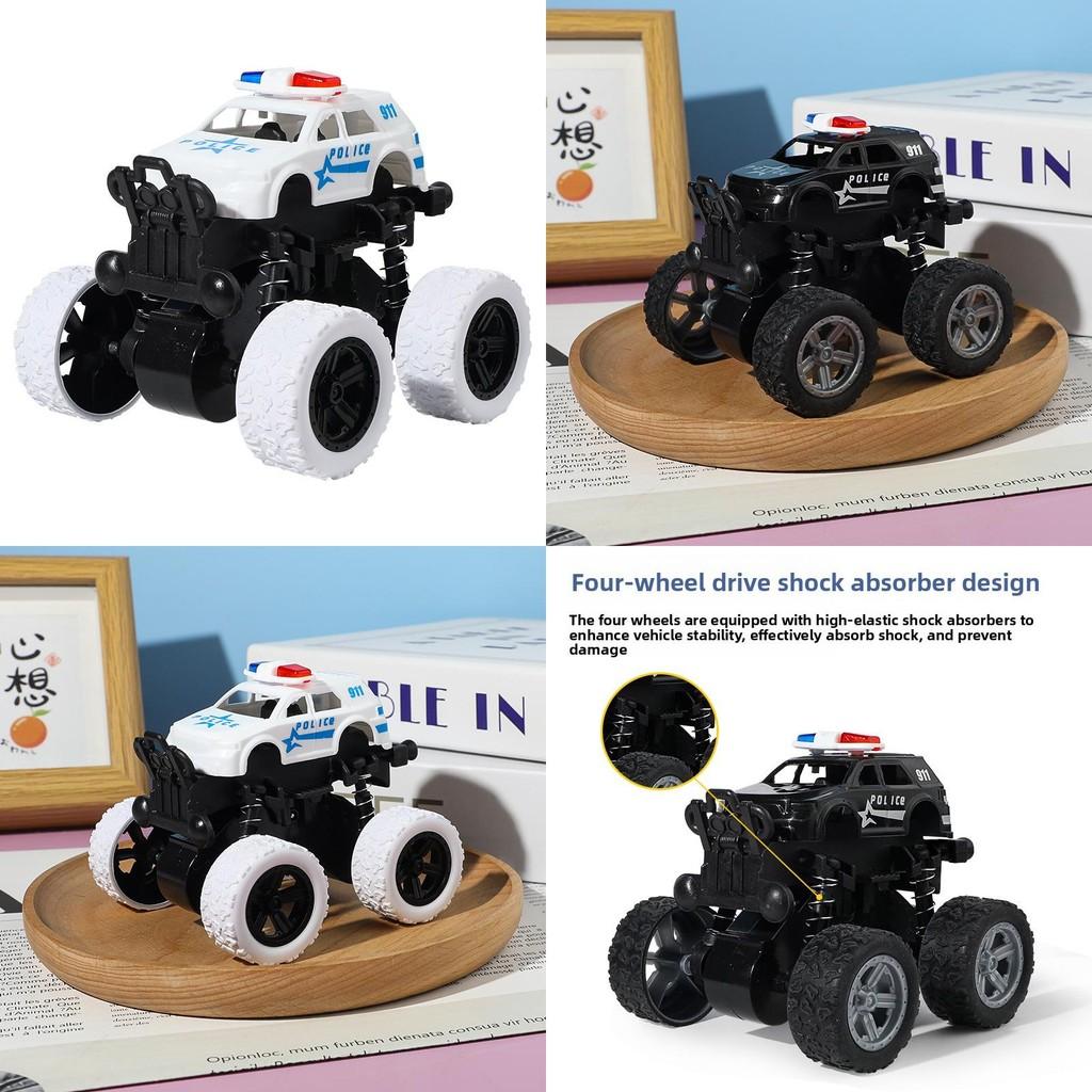 Off Road Police Car Toy With Inertia Drive For Kids Outdoor Play