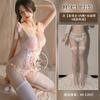 Sexy lace lace-up mesh erotic underwear pure desire wind small breasts gather shapewear hot temptation