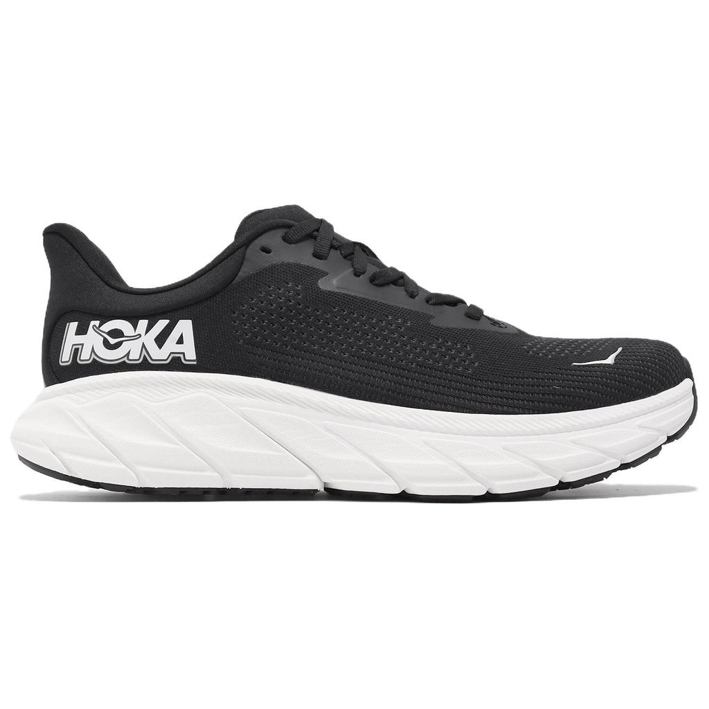 HOKA  Arahi 7 Wide Black White Women Sneakers 1147890-BWHT