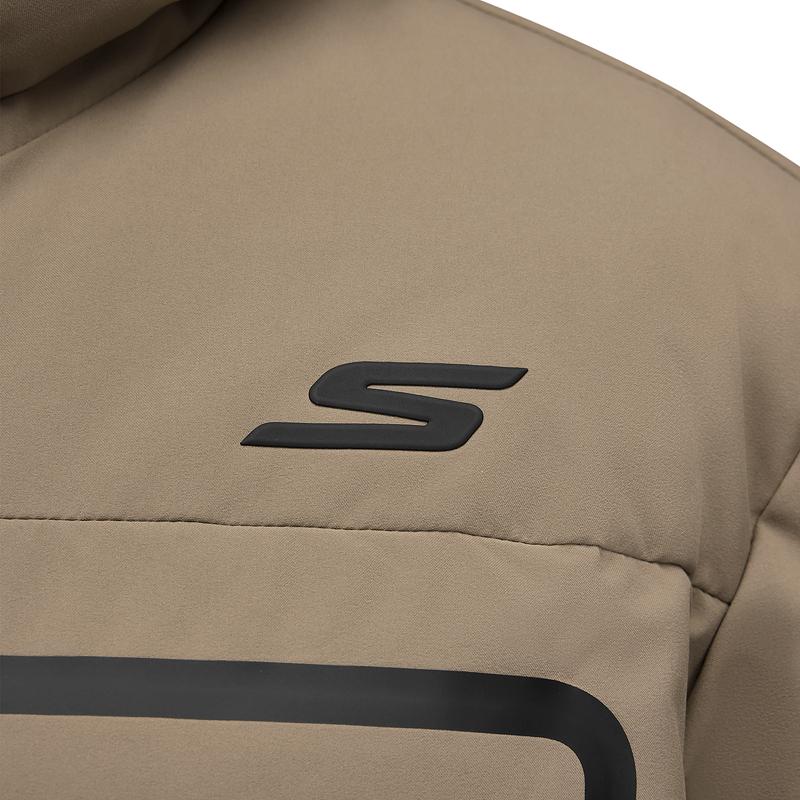 Skechers Comfortable Sports Series Warm Breathable Windproof Down Jacket Men Outerwear P425M034-00YF