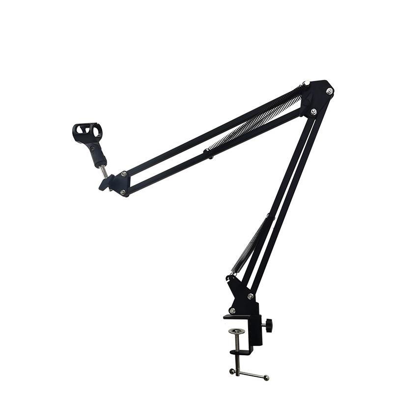 

Шарнирный держатель микрофона, настольный держатель-журавль для микрофона, настольная микрофонная тренога-стойка для микрофона, универсальный держатель чёрный