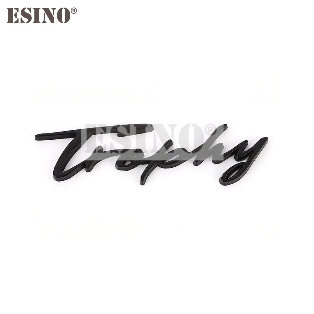 Car Styling Trophy Feder Rear Trunk Metal Chrome Zinc Alloy Emblem Badge Decal for Megane 2 3 4 RS Grandtourer GT MG6