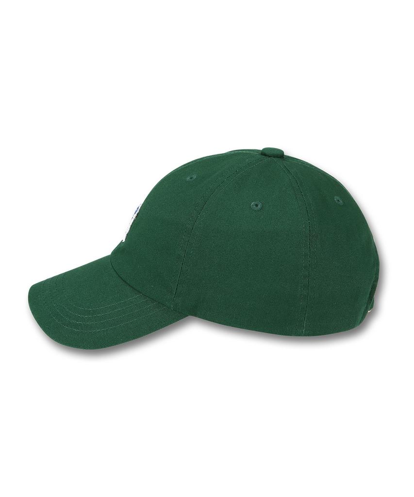 DOLPHIN WAVE APPAREL Dolphin Mini Embroidered Ball Cap Deep Green