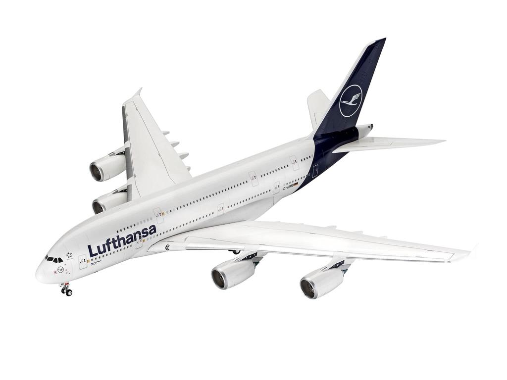 German Revell Airbus Lufthansa New Livery Plastic Model 03872 1/144 A380-800