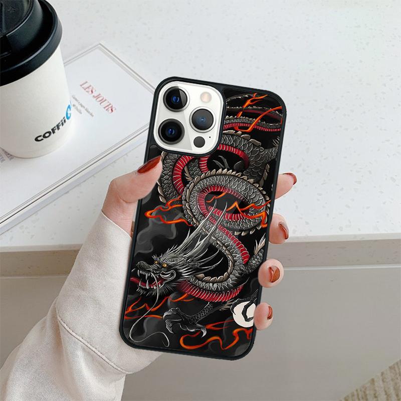 Legendary Chinese Dragon Phone Case For iPhone 17 Air 16 pro max 15 14 plus 12 13 Shell Cover coque