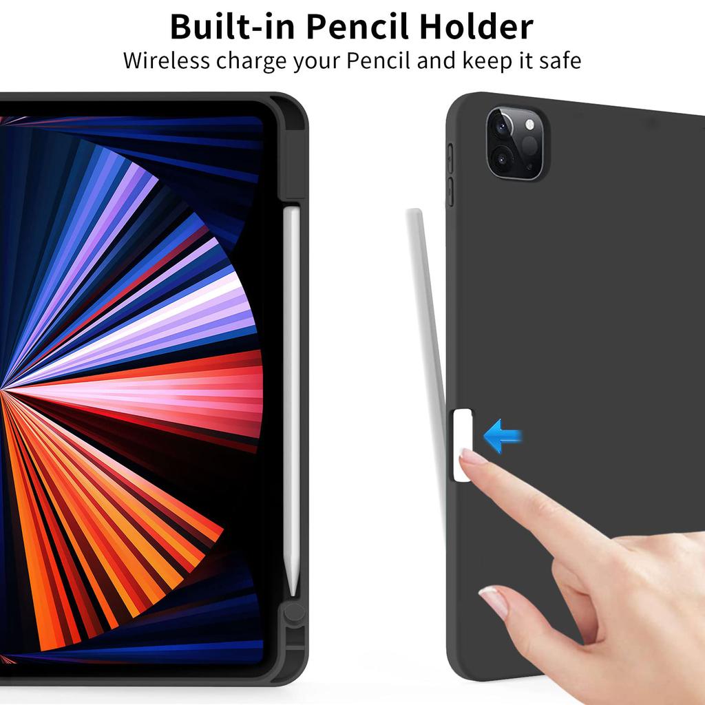 For iPad Pro 11 Inch Case 4th/3rd/2nd Generation with Pencil Holder, for iPad 11 Pro Case //, Stand Flip Smart Cover