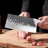 Kitchen Knives Cleaver Meat Chopping Vegetables Butcher Knife Wooden Handle Chef Cleaver Knives Hand Forged Blade Chinese Knives
