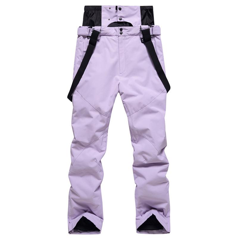 Ski Pants for Women and Men Insulated Waterproof Warm Winter Outdoor Snowboard Bibs Thermal Skiing Pants Windproof Hiking Warm Snowboarding Snow Pants