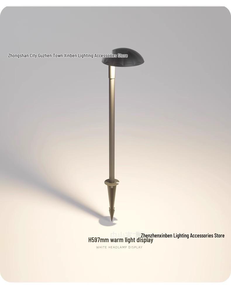 Waterproof LED Outdoor Lawn Light: Nordic Garden Courtyard Landscape Light