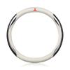 Leather Carbon Fiber Car Steering Wheel Cover Car Accessories For Mitsubishi Lancer Lancer ASX Outlander 2 3 Pajero Mirage Exzos Pajero 4