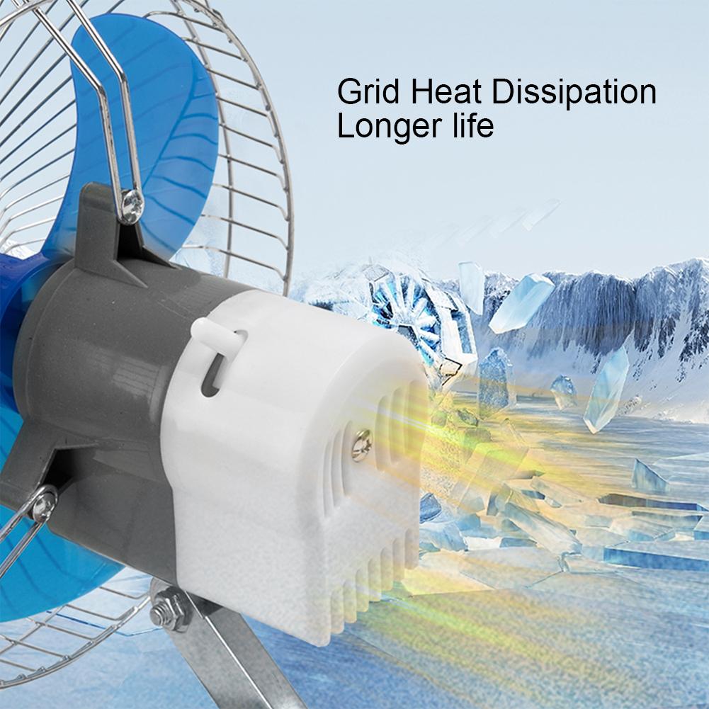 12/24V Oscillating Car Fan Rotation Strong Summer Cooler Adjustable Mini Electric Auto Fan Truck Vehicle Strong Wind Air Cooler
