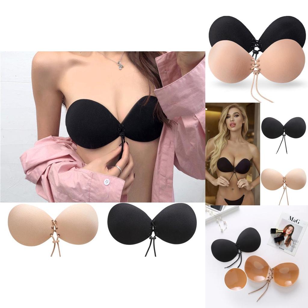 Reggiseno Invisibile di Lusso per Donna con Caratteristiche Super Push Up e Design Senza Spalline