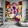 Iruma Kun Wall Tapestry Aesthetic Wall Hanging Printed Fabric Blanket Decorative Tapestries for Bedroom Living Room Home Decor