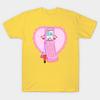 Asian Size Men Black Print T-shirt They Were Roommates No-Cut Heat Transfer Print Cotton Tshirt