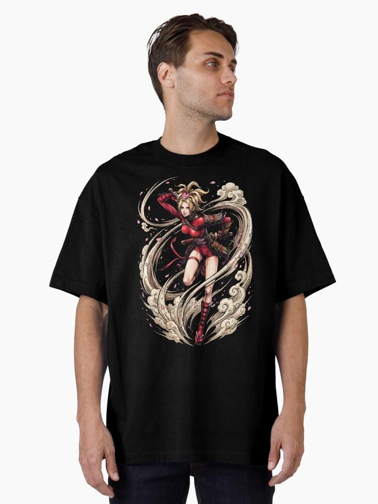 Tekken Natsu Soulcalibur Fighting Game Streetwear Tee Oversized T-Shirt