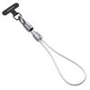 Dual Type-C & Lightning Zinc Alloy Silicone Lanyard Cable, 60W Fast Charger