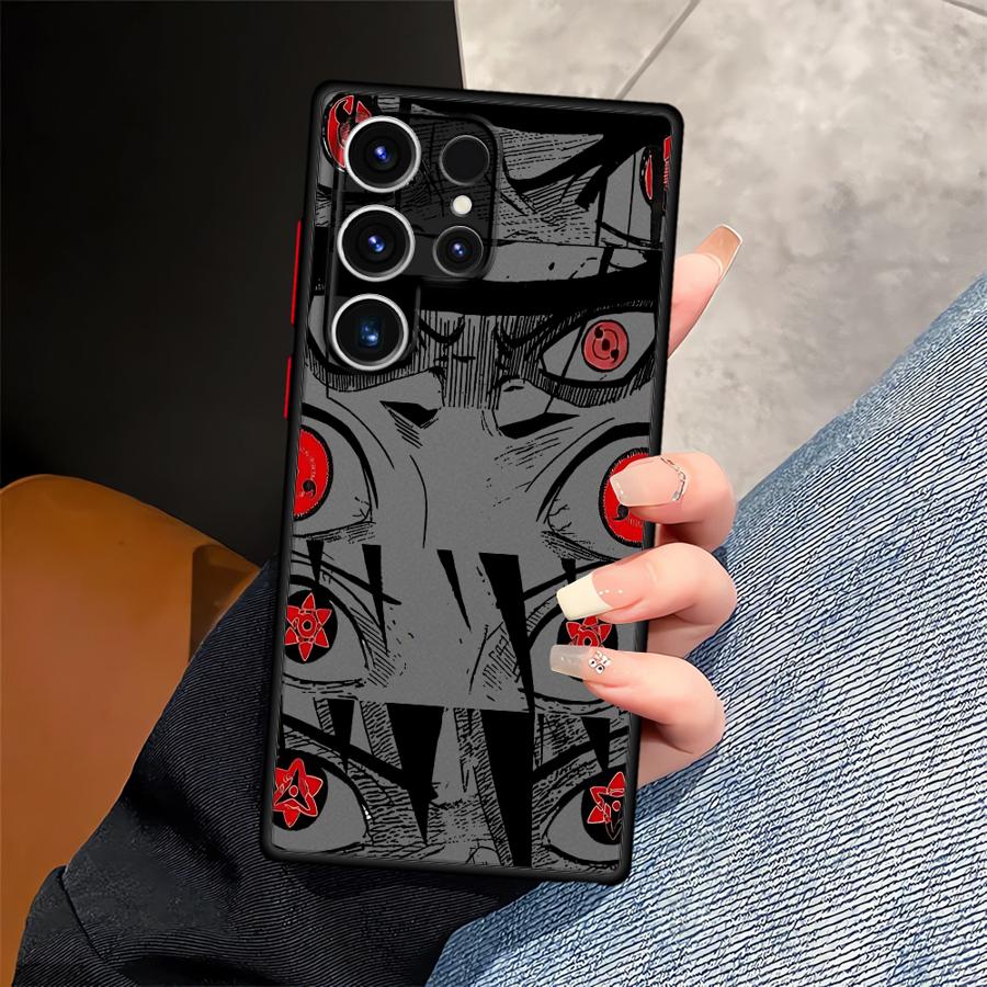 Animatie Uchiha It Hoesje voor Samsung Galaxy S20 S21 FE S22 Plus S23 Ultra S8 S9 Note 20 10 S24 S25 Zachte Cover