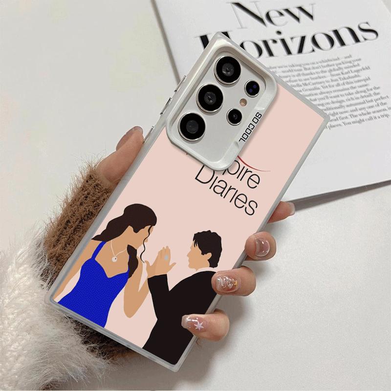 

The Vampire Diaries Shockproof Phone Case for Samsung Galaxy S26 Edge S25 Ultra S24 FE S23 Plus S21 Cover Anti Fall Fundas Samsung S25 Edge