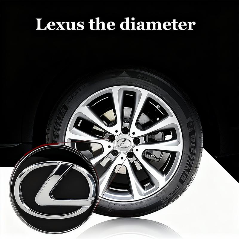 4 szt. 62 MM Emblematy Środkowe Kół Samochodowych Kołpaki do Lexus F SPORT ES RX NX LS UX CT GS RC HS SC TX LB LM LX GX LC RZ IS Pokrywa Koła A