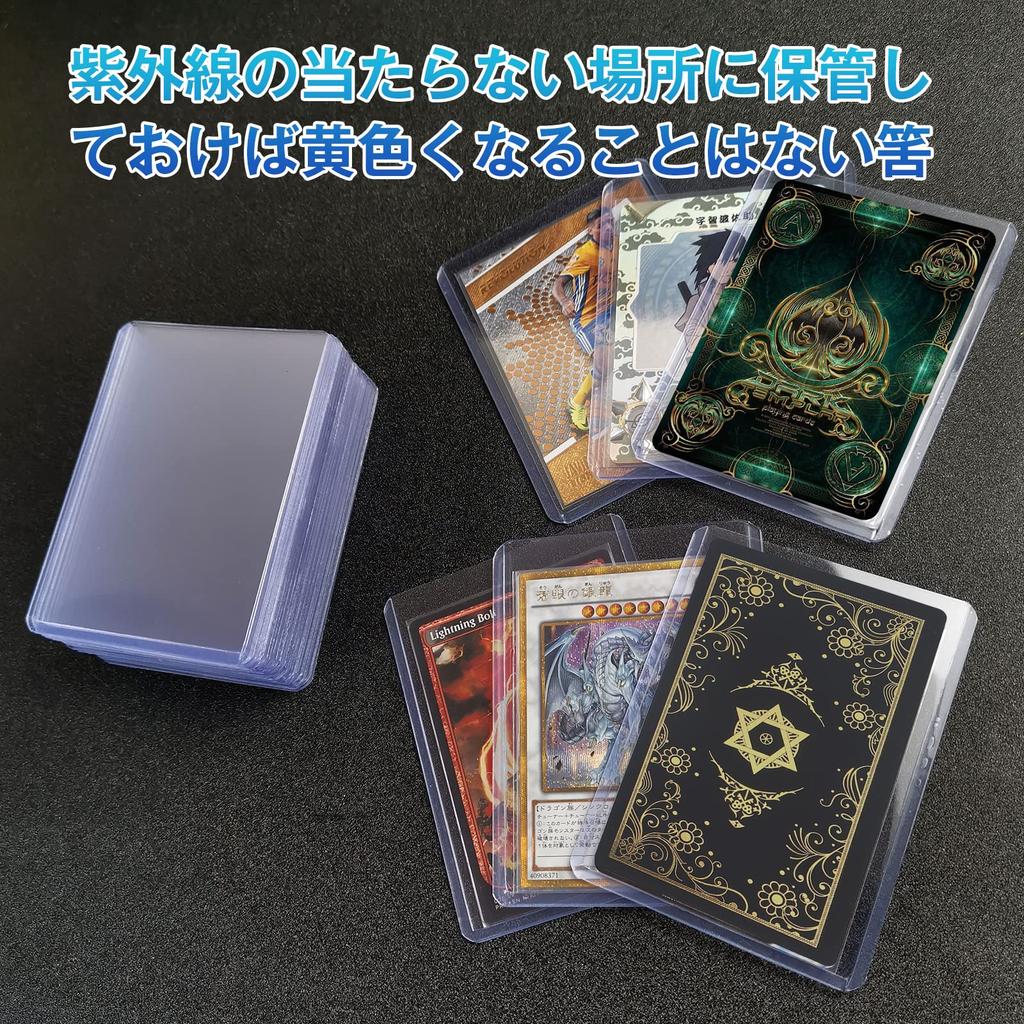 card hard card PVC for storing and protecting trading cards and Features a surface file for of Top-loader sleeves, stain-resistant, case,