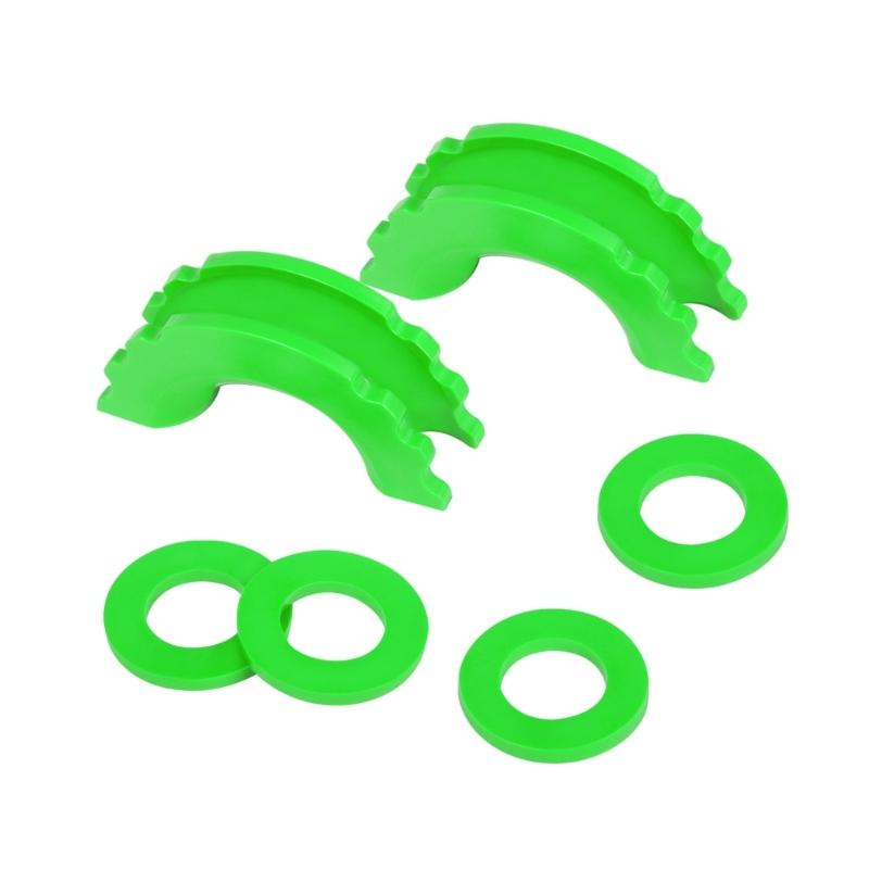 Shackle Isolator Upgraded DRing Shackle Covers & 4Pcs Washer Fits 3/4 inch Shackle Gear Design Rattling Protections