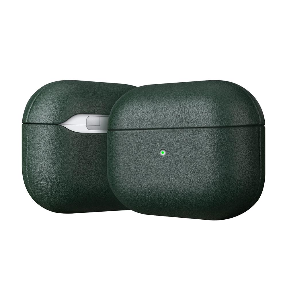 Genuine Leather Case for AirPods Pro 3 Full Protective Cover Scratch Resistant Lining Wireless Charging Compatible