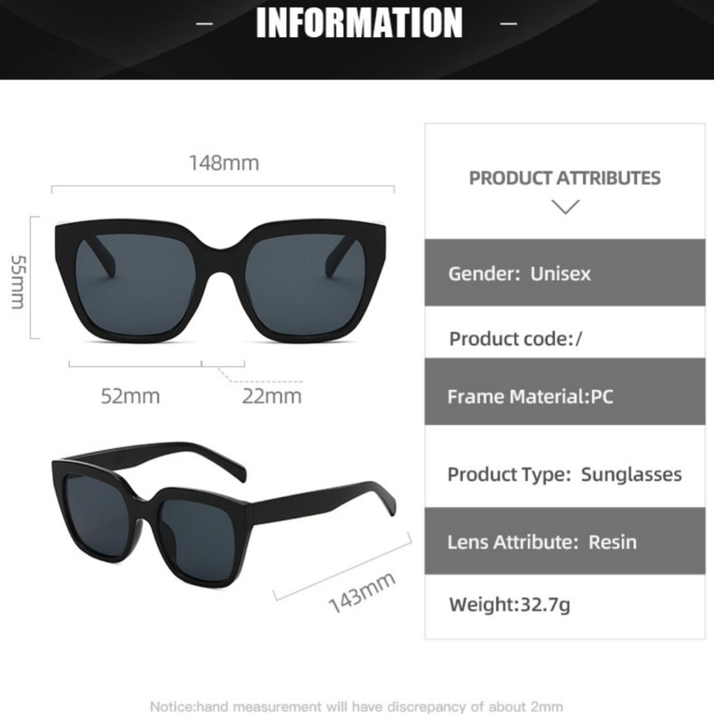 Minimalist Stylish And Affordable TR90 Square Neutral Multifunctional Leisure Outdoor UV400 Anti UV Anti Reflective Sunglasses