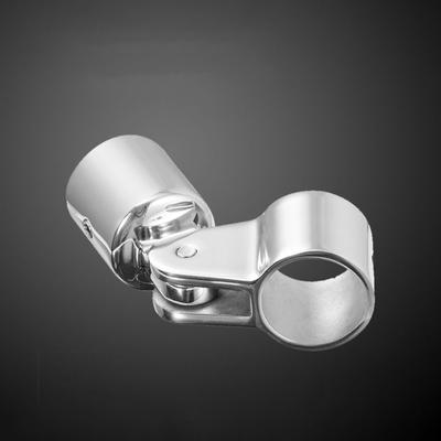 Practical 22mm 25mm Boat Bimini 316 Stainless Steel Marine Hardware Top Fitting Slide Jaw Sleeve Pipe