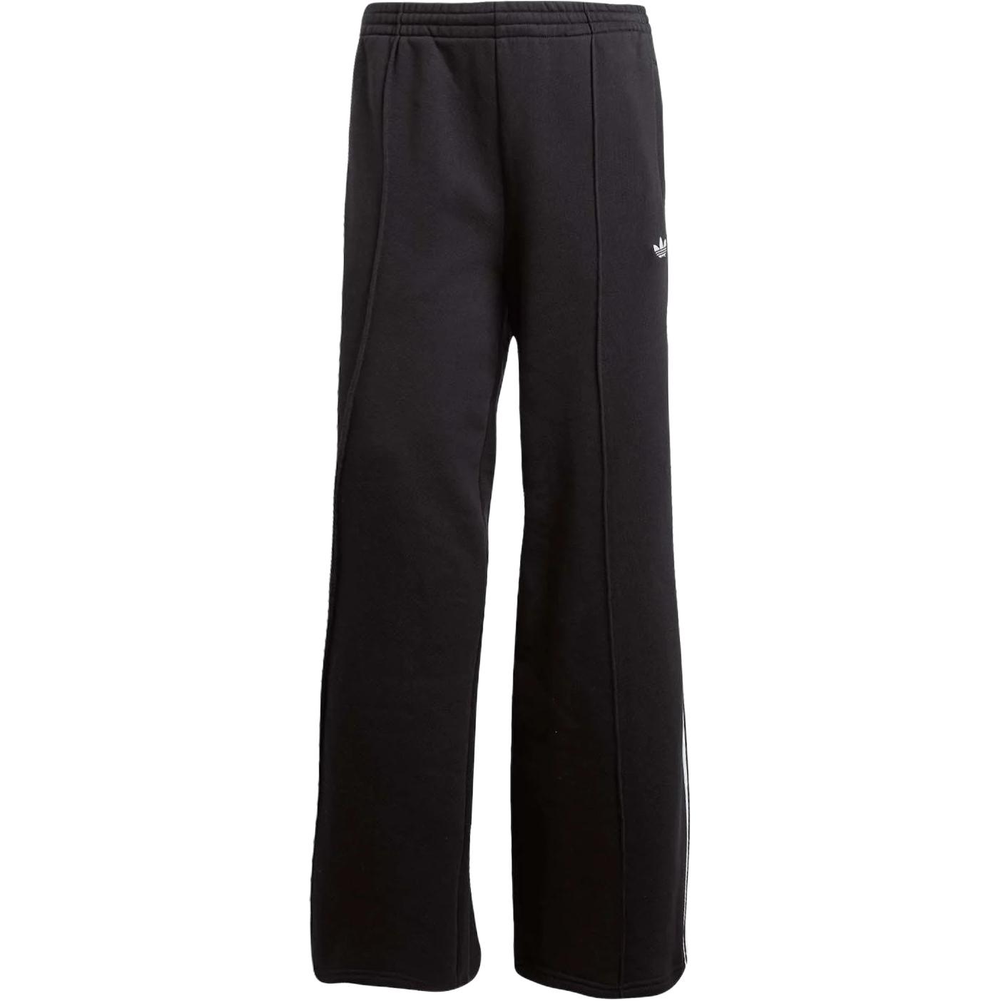 

Adidas Originals Wide Sweatpants Comfortable Versatile Simple Striped Casual Pants Women Bottoms JV7473 M