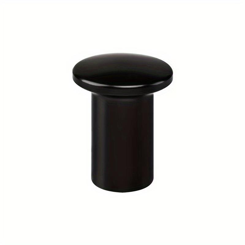 Car modified lightweight GT86 drift handbrake cover aluminum alloy multi-color handbrake cover button type Black
